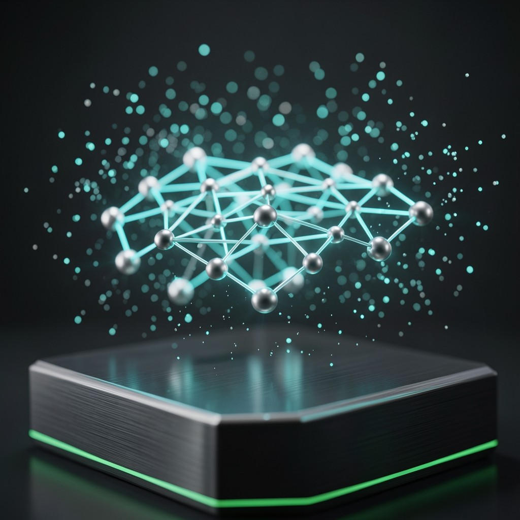 Holographic blockchain architecture schematic
